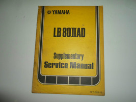 1977 Yamaha LB 80IIAD Supplementary Service Manual WORN STAINED FACTORY ... - £10.58 GBP