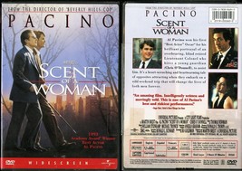 Scent Of A Woman Ws Dvd Al Pacino Gabrielle Anwaar Universal Video New Sealed - £6.40 GBP