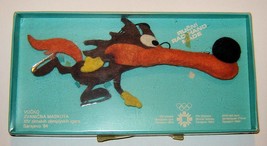 Voochko Mascot Skater Sarajevo 1984 olympic games boxed hand made NEW NI... - $90.00