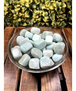 Amazonite Tumbled|100GR |5-6Pc| |2.5-3 cm|Healing Tumbled Stones - $49.95