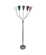 Italian Stilnovo Style Mid Century 5 Arm Floor Lamp Mid Century Modern F... - $1,017.85 CAD