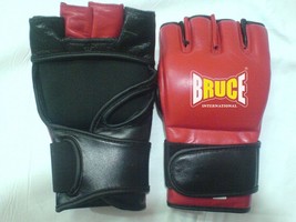 MMA Glove in Leather Red - £23.48 GBP