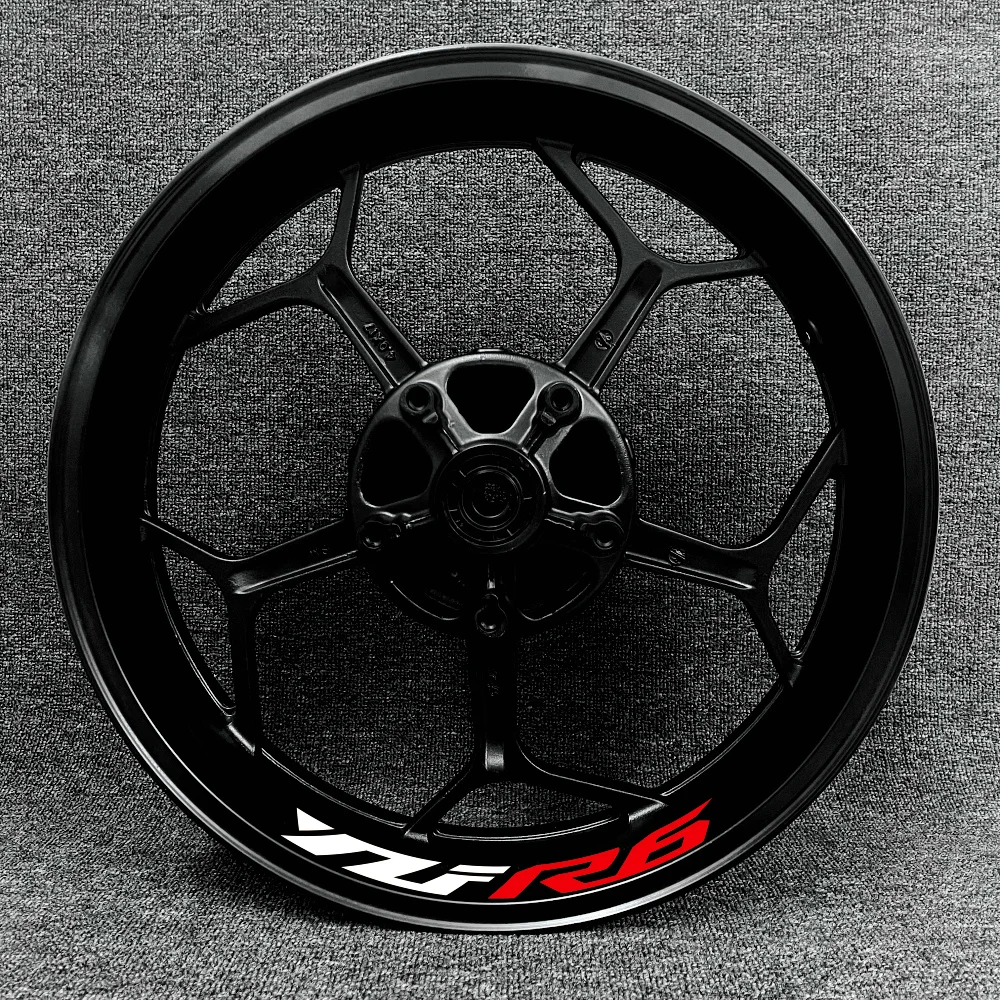 New   YZF R6 Motorcycle Logo 17 Inch Inner And Outer Wheel Rim Hub Decal Decorat - £153.00 GBP