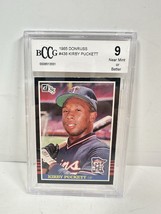 Bccg Beckett 9 Near Mint - 1985 Donruss #438 Kirby Puckett Rookie Card - £37.71 GBP