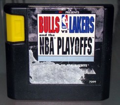 Sega Genesis   Nba Bulls Vs Lakers And The Nba Playoffs - £7.86 GBP