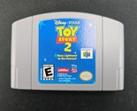 Toy Story 2 Disney Pixar Nintendo 64 N64 Game Cartridge Only Tested Auth... - $15.79
