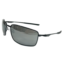 Oakley Sunglasses Square Wire OO4075-13 Polished Black Frames Prizm Black Lenses - £130.36 GBP