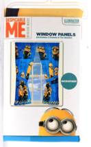 Franco Manufacturing Dispicable Me Minion Made Window Panels With Tie Backs - £23.88 GBP