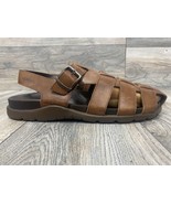 Mephisto Sandals in Brown Leather | Size 11 (EU 44) | Made in France - £50.77 GBP