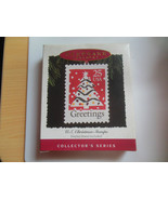 HALLMARK Keepsake Ornament U.S. Christmas Stamps  &quot;Greetings&quot; W/Display ... - $61.80 CAD