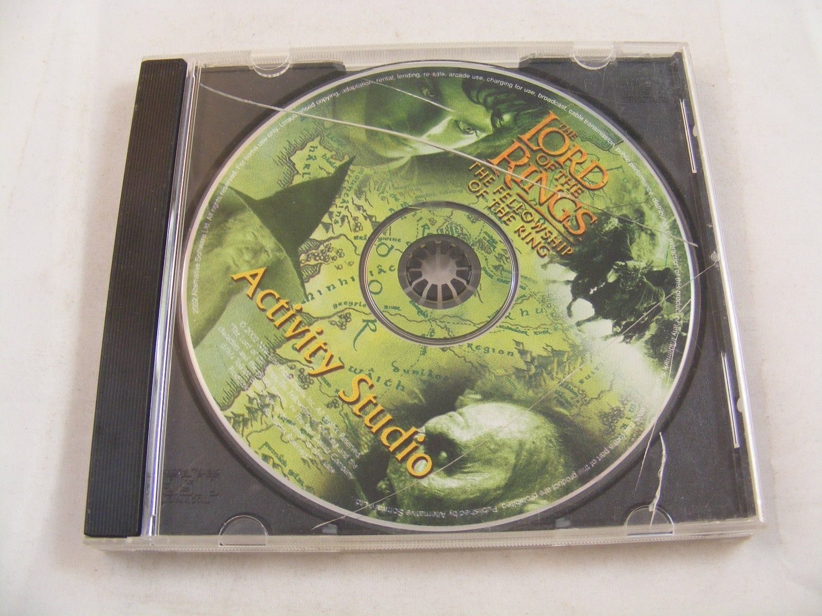 The Lord Of The Rings Activity Studio PC Games Windows 8 7 Vista XP - Di... - $0.94