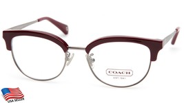 New Coach Hc 5040 Nicolette 9137 Garnet Eyeglasses Glasses Frame 49-18-135 B38mm - £43.07 GBP