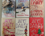 Janet Dailey It&#39;s a Christmas Thing Eve&#39;s Christmas Happy Holidays x6 - $17.81