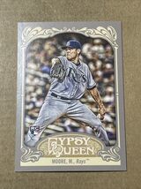 2012 Topps Gypsy Queen #6 Matt Moore RC Rays Rookie - €1,24 EUR