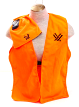 Vortex Blaze Orange Safety Hunting Vest and Reversible Beanie Men&#39;s One ... - £38.94 GBP