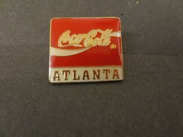 Coca-Cola with Dynamic Ribbon  Atlanta Lapel Pin - £2.72 GBP