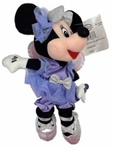 Minnie Mouse Sugar Plum 10” Plush Disney Store - $12.64