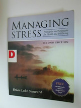 Managing Stress Second Edition Brian Luke Seaward 1997 No Tape Included ... - £19.65 GBP