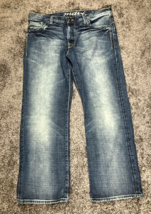 Mavi Jeans Mens 38x30 Blue Matt Relaxed Straight Wide Leg Baggy Skater Y... - $44.43