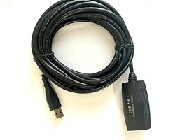 16ft 5M USB 2.0 Cable A Male to A Female Active Extension/Repeater PS3 &amp;... - $11.27
