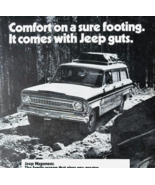 1972 Jeep Wagoneer Advertisement Vintage Automobile Off Road Wagon DWW10E - $456.77 MXN