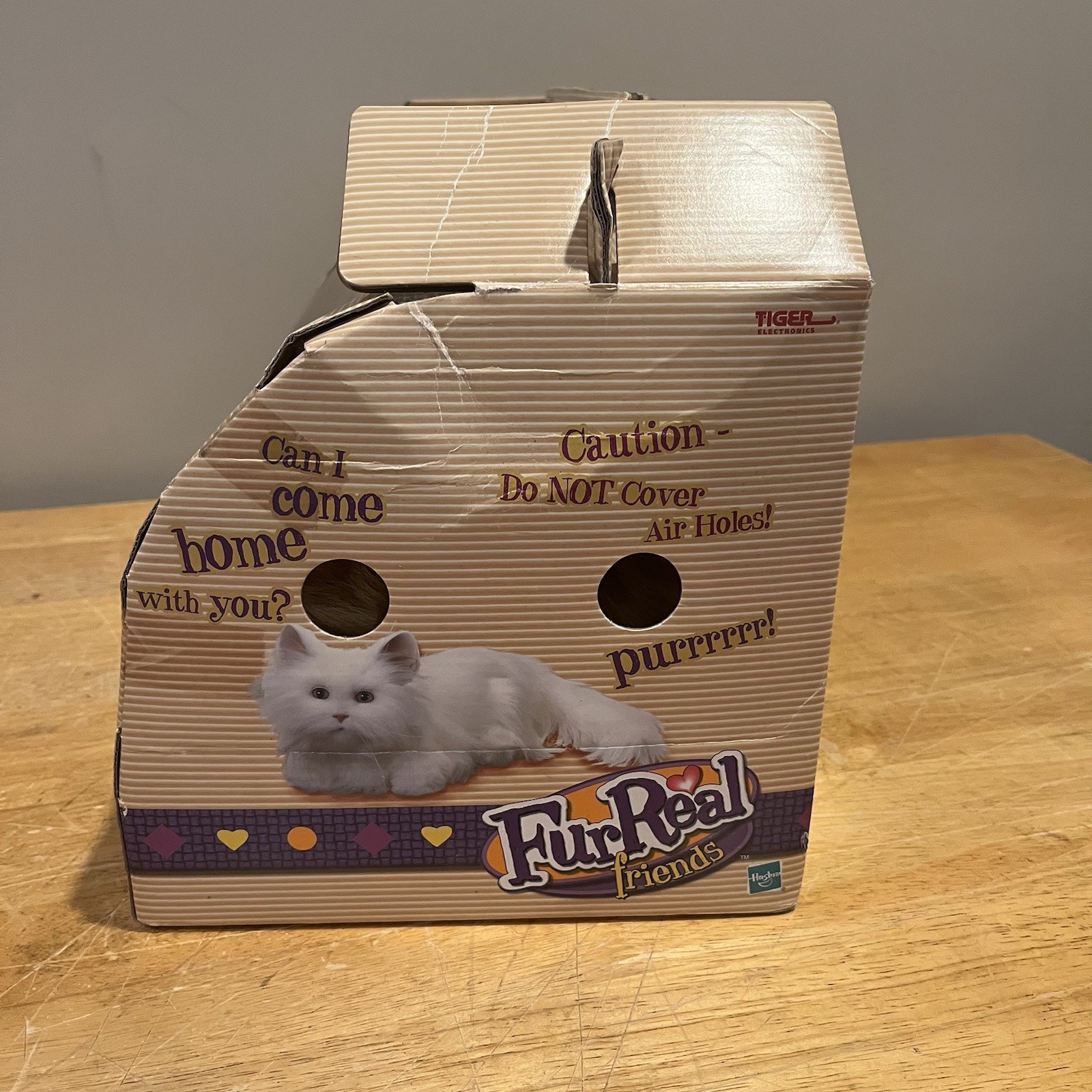 FurReal Friends Orange White Tabby Shaggy Kitty Cat - 2002 NIB Item image 4