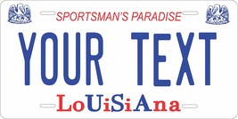 Louisiana 1989-93 Personalized Tag Vehicle Car Auto License Plate - £13.18 GBP