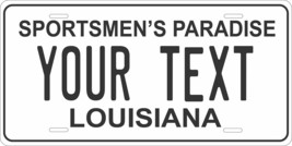 Louisiana 1980-83 Personalized Tag Vehicle Car Auto License Plate - £13.18 GBP