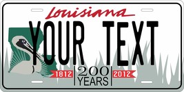 Louisiana 2011 Personalized Tag Vehicle Car Auto License Plate - £13.18 GBP