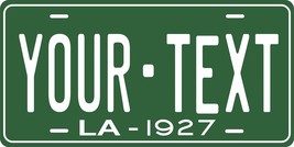 Louisiana 1927 ver2 Personalized Tag Vehicle Car Auto License Plate - $16.75