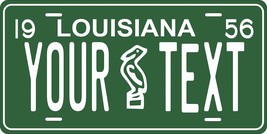 Louisiana 1956 Personalized Tag Vehicle Car Auto License Plate - £13.17 GBP