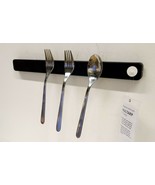 Ikea HULTARP Wall Magnetic Knife Rack Black 15&quot; 804.444.42 New - £19.56 GBP