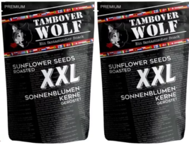 2 PACK Tambovskiy Volk Wolf PREMIUM SUNFLOWER Seeds  400gr NO GMO Семечки - £15.52 GBP