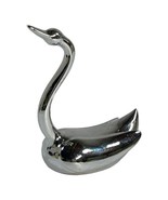 Vtg Ring Swan Holder Umbra Silver Tone Metal Design Jewelry Trinket Pape... - £10.18 GBP