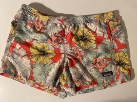 Patagonia Girls XL Board Shorts Hawaiian Floral Print - £11.68 GBP