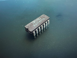 LM148J Raytheon Quad 741 Op Amp Ceramic IC DIP-14 - $15.00