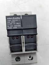 Allen-Bradley 1492-FB2C30-L 2-Pole Fuse Holder 600V 30Amp Class CC Fuses  - $20.50