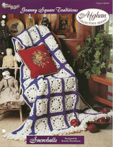 Needlecraft Shop Crochet Pattern 962400 Snowballs Afghan Collectors Series - £2.39 GBP