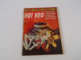 October 1969 Hot Rod Magazine Chevy&#39;s New 454 Turbo Jet Stormer All The Hot 70 S - £10.20 GBP