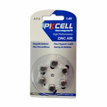 6x Za312 Hearing Aid Battery Zinc Air 175mah Renata E Ar2122 - $7.91