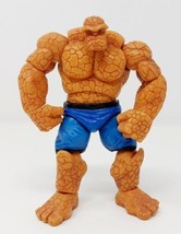 Marvel Universe THING 4.5&quot; Action Figure Fantastic Four Team Pack Hasbro Grimm - £7.96 GBP