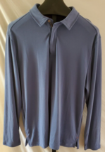 NWT Tommy Bahama Atlantic Blue Long Sleeved Polo Shirt Mens Size XL Zipp... - £26.46 GBP