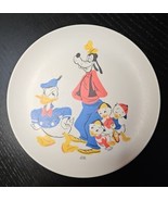 Vintage - Walt Disney Productions Goofy Donald Duck 7.25&quot; Plate Melamine... - €11,79 EUR