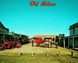 Abiline Kansas KS Old Texas Street View UNP Vtg Chrome Postcard  T13 - £2.29 GBP