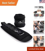 Lightweight &amp; Portable Ankle Weights, Adjustable from 1 to 10 LBS for Wo... - $774.35 MXN