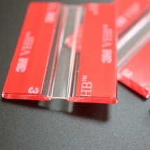 4x 50mm FLEXIBLE HINGES – no glue. plastic, plexiglas. - £17.27 GBP