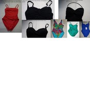 La Blanca One Piece Swimsuit Poppy 6 Black 6 / 8  Multicolor 10 Blue 4 Green 20W - £17.57 GBP+