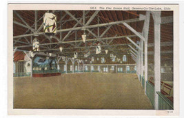 Pier Dance Hall Geneva on the Lake Ohio postcard - $6.44