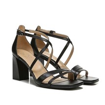 Naturalizer Womens 9 M Black Faux Leather Strappy High Heel Sandals NIB FR4 - £37.76 GBP