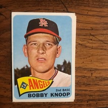 Bobby Knoop 1965 Topps Baseball Card (1120) - £2.39 GBP